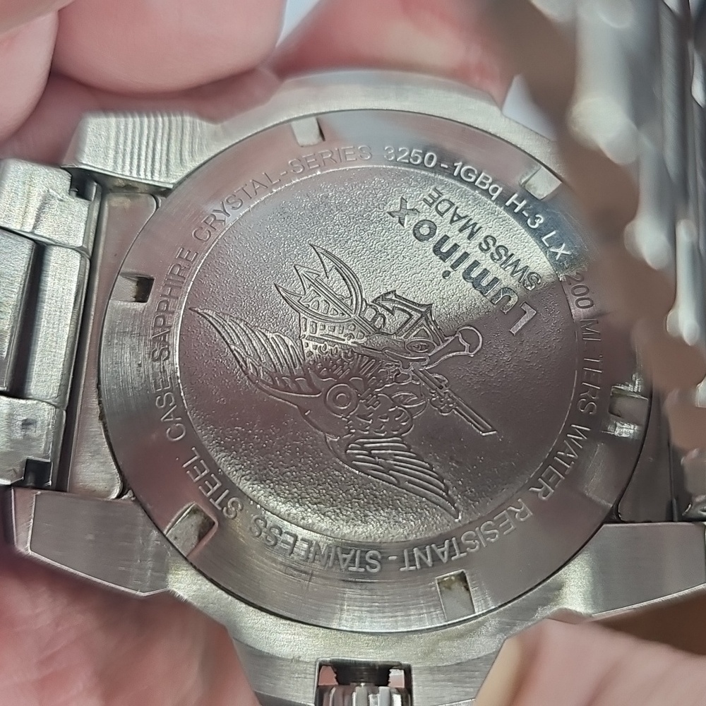 Luminox Silver and White Watch Navy SEAL - Picture 3 of 10